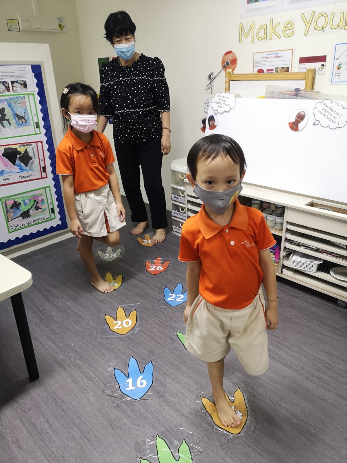 Wendy Ong, Executive Principal of My First Skool at 140 Serangoon North, received the Early Childhood Innovation award for her team's 'Move & Groove' Project. The project aims to make transitions between classes and activities fun and less stressful for preschool children.